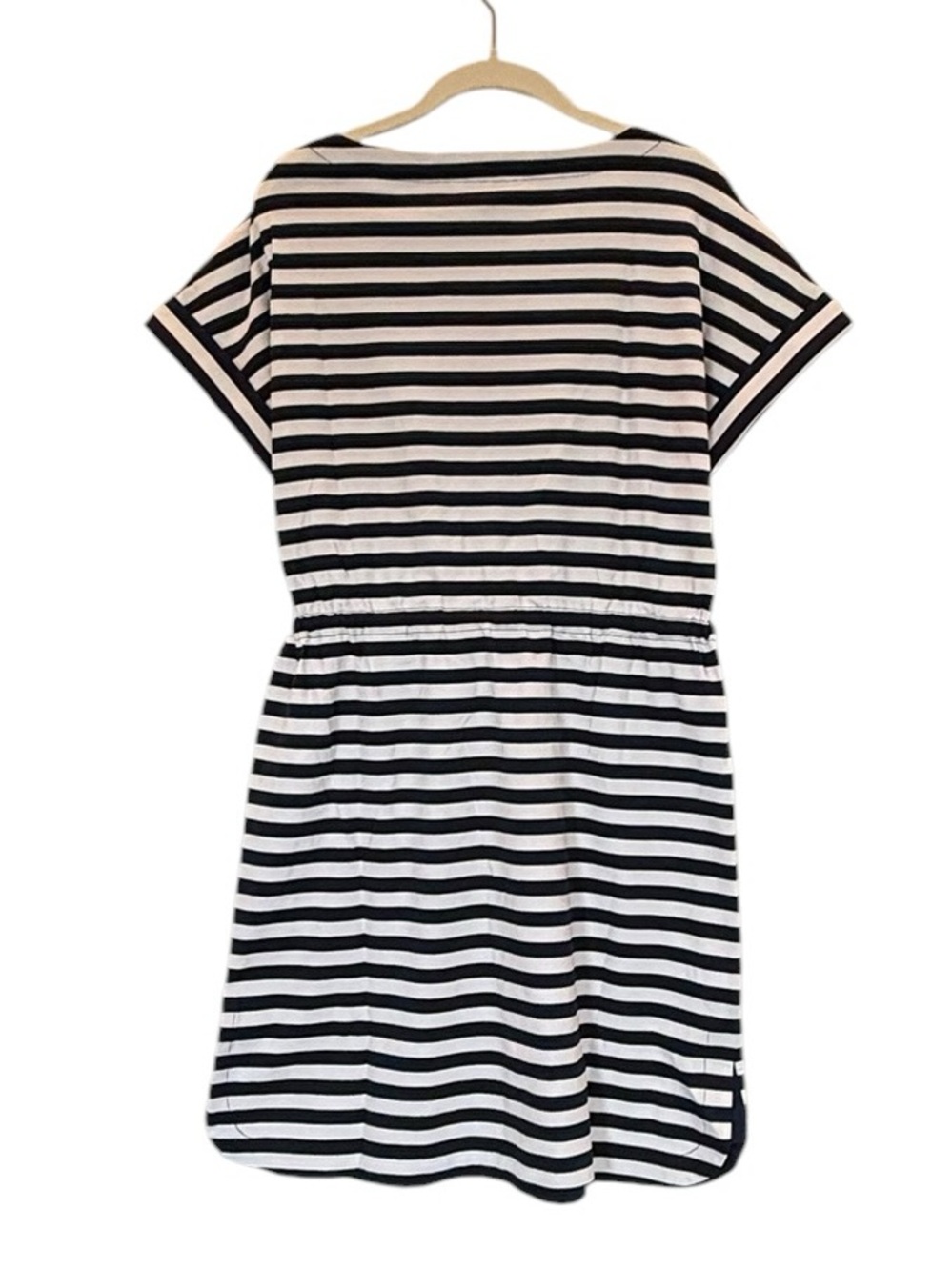 NWT Women's Tommy Bahama Amira Short Sleeve Navy & White Stripe Dress Small $110 - Picture 4 of 7